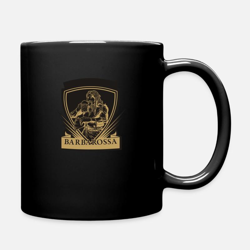 könig barbarossa - Tasse einfarbig - Schwarz