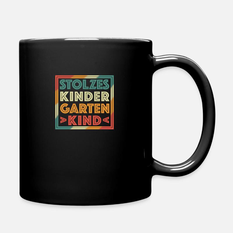 Kindergarten Kind Kindergartenkind - Tasse einfarbig - Schwarz