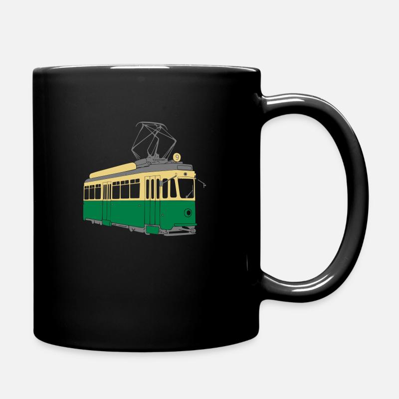Bern tram - Full Colour Mug - black