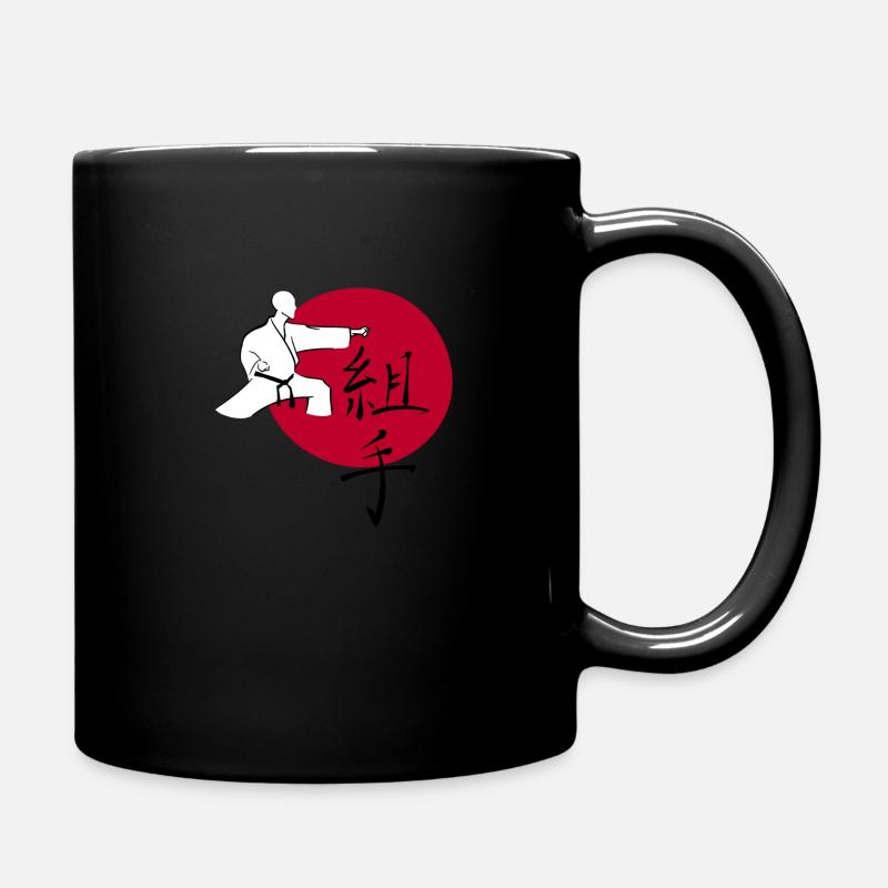 Oi Tsuki Karate - Full Colour Mug - black