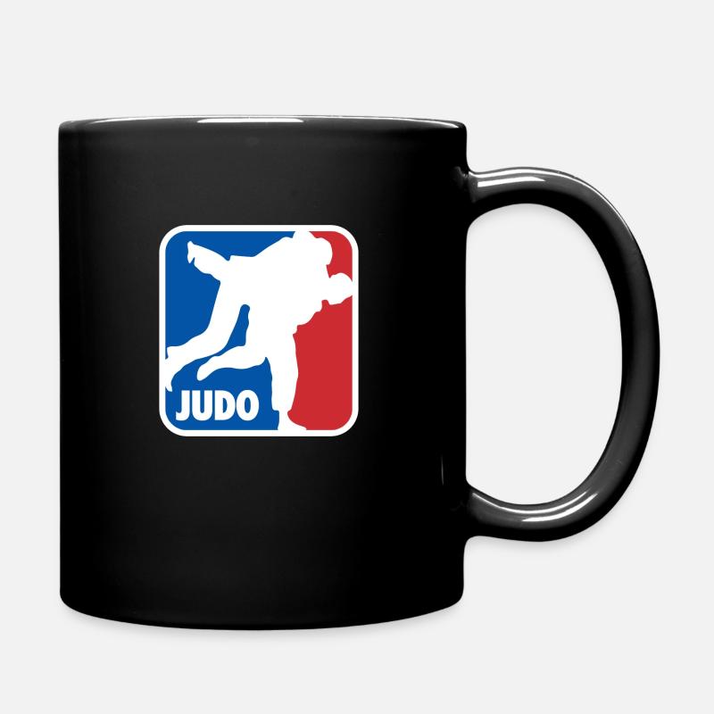 Judo Logo - Tasse einfarbig - Schwarz
