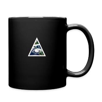 Auge der Vorsehung - Tasse einfarbig - Schwarz - Rechts