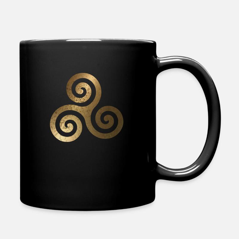 Triskele - Mug uni - noir