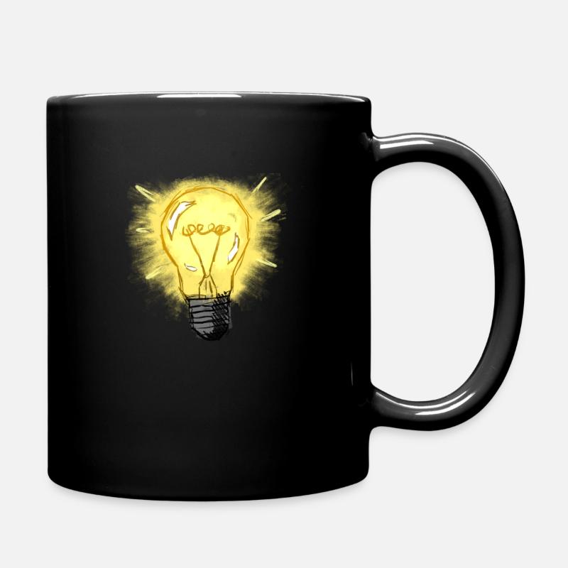 Luminous lamp - Full Colour Mug - black
