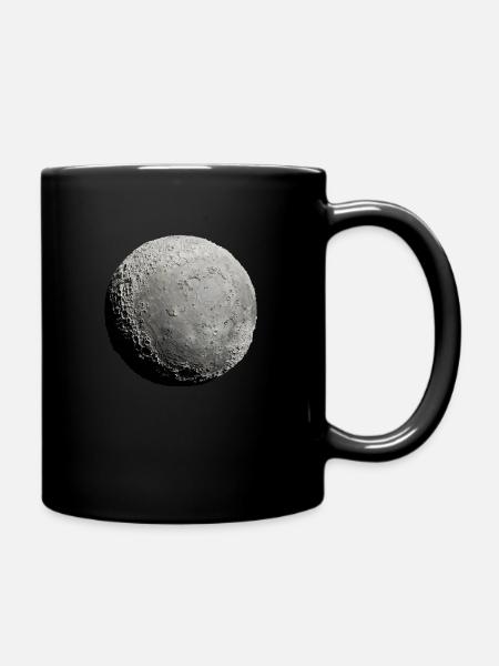 Weltall - Natur - Mond - Science - Tasse einfarbig - Schwarz