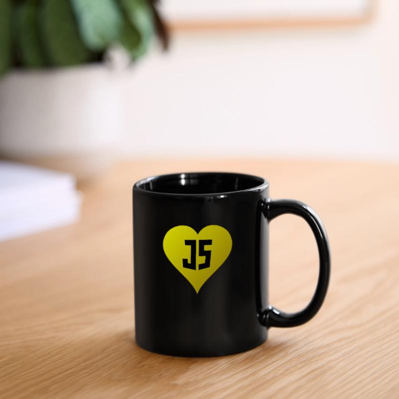JavaScript Heart Full Colour Mug