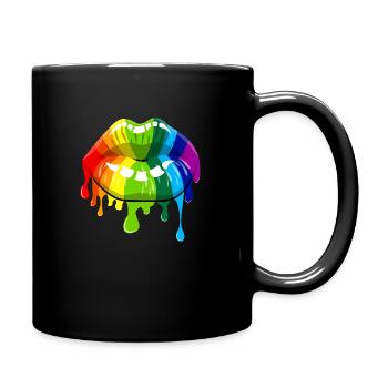 Kissmouth - Full Colour Mug - black - Right