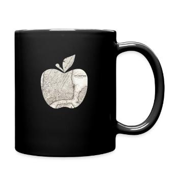 Addicted To New York - Vintage Design - Full Colour Mug - black - Right