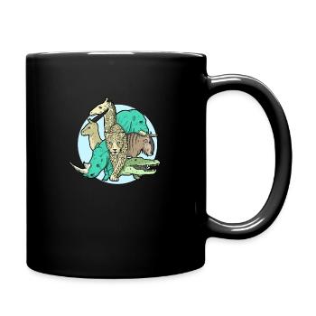 Africa-Wildlife Graphic - Mug uni - noir - Droite