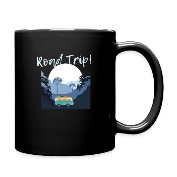 VAN ROAD TRIP - Tasse einfarbig - Schwarz - Rechts