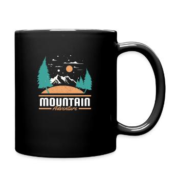 Randonner - Mountain Adventure - Mug uni - noir - Droite