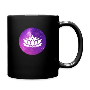 Lotus Galaxy - Full Colour Mug - black - Right