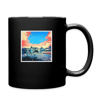 Menzimuck - Mug uni - noir - Droite