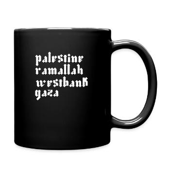 Palestine Ramallah West Bank Gaza - Full Colour Mug - black - Right