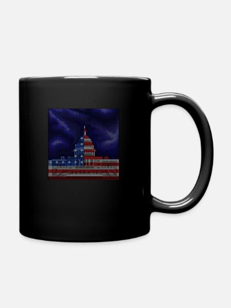 Maison Blanche de Washington - Mug uni - noir