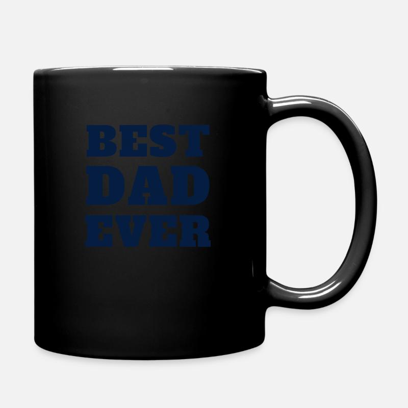 BEST DAD EVER - Full Colour Mug - black