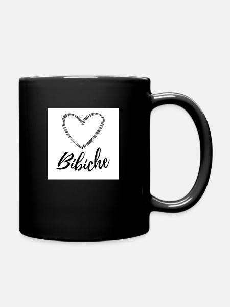 BIBICHE - Mug uni - noir