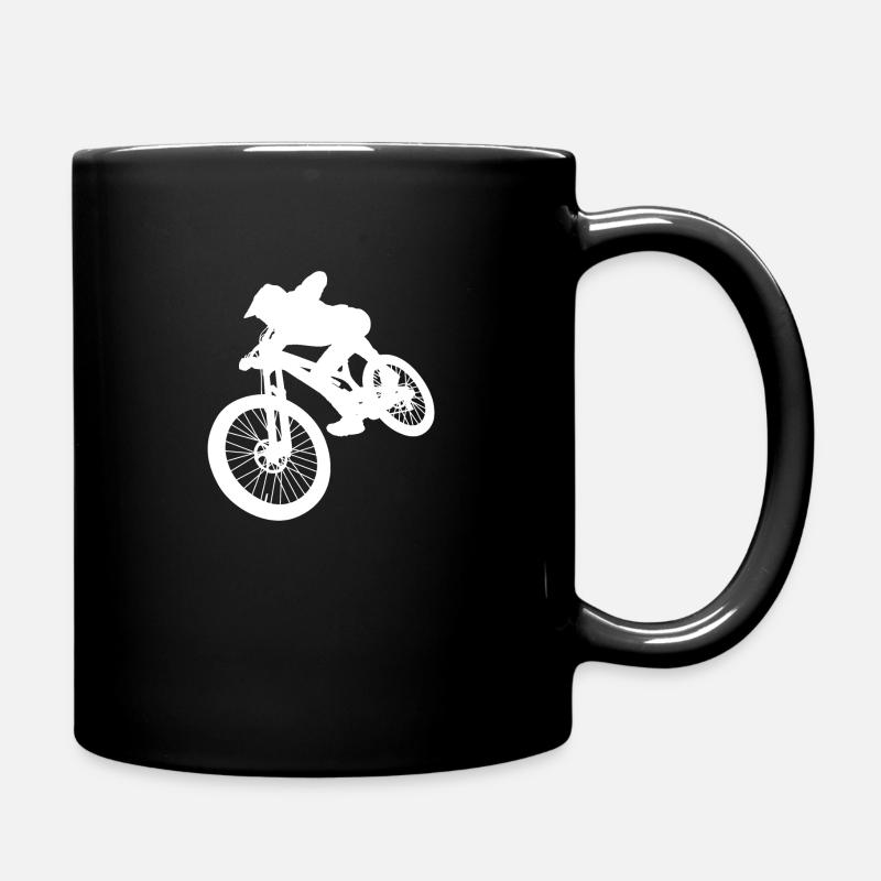 Downhill VTT, Cross Mountainbiker BMX VTT - Mug uni - noir