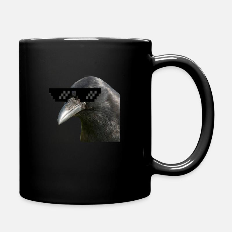 LilCrow - Full Colour Mug - black