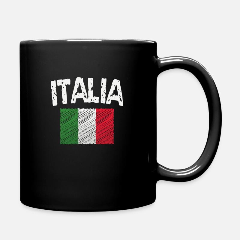 Italia - Full Colour Mug - black