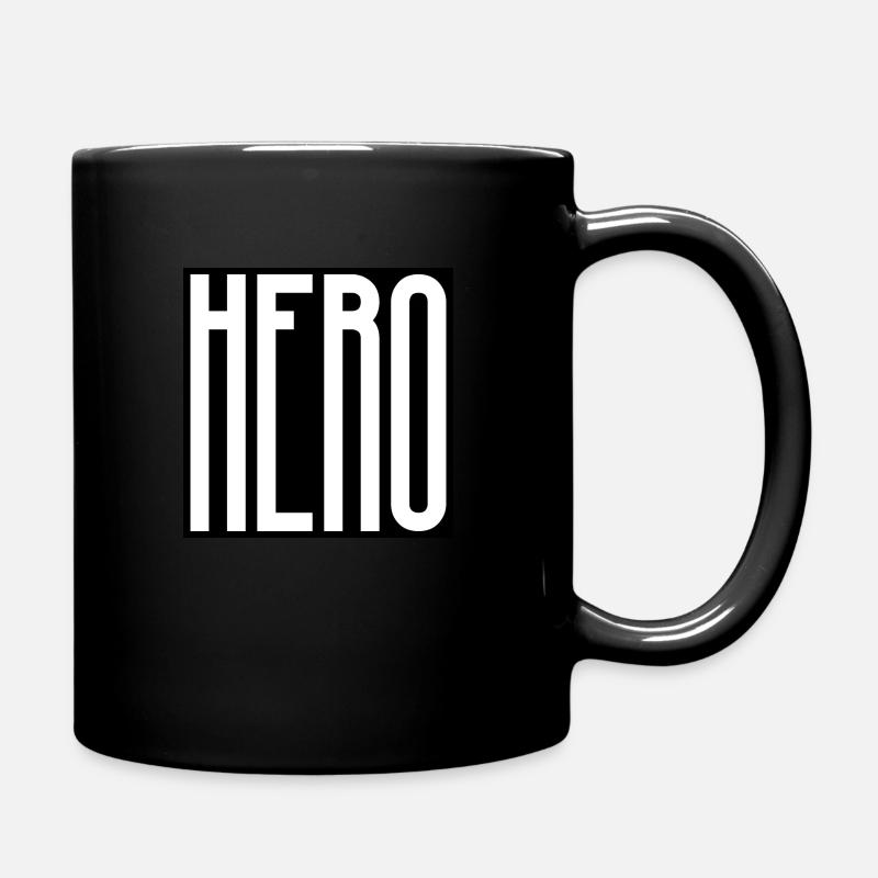 Hero - Mug uni - noir