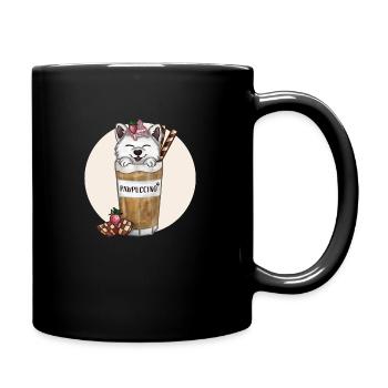 Pawpuccino - Full Colour Mug - black - Right
