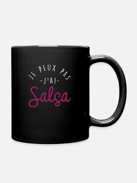 J'ai salsa Cadeau humour personnalisé - Mug uni - noir
