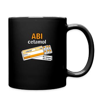 Abicetamol 2022 - Tasse einfarbig - Schwarz - Rechts