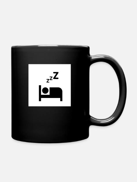 Design 16 - Tasse einfarbig - Schwarz
