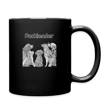 Chef de meute - Mug uni - noir - Droite