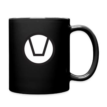 Symbole universel libertin blanc modèle de base - Mug uni - noir - Droite
