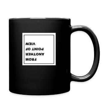 From another Point of View - Tasse einfarbig - Schwarz - Rechts