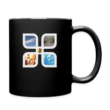 Elements - Tasse einfarbig - Schwarz - Rechts
