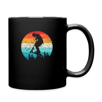 Scooter Stunt Tretroller Geschenk Kinder & Teenage - Tasse einfarbig - Schwarz - Rechts