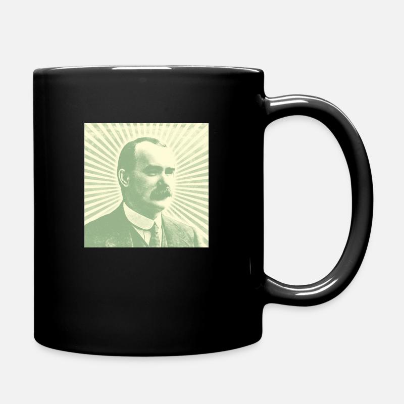 James Connolly - Full Colour Mug - black