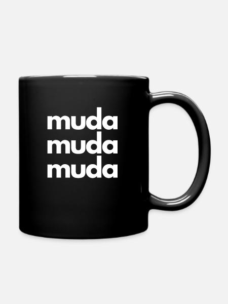 Citation de MUDA MUDA Dio tirée de l’anime de Jojo - Mug uni - noir