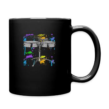 Timbal Color Splash Percussion Instrument - Mug uni - noir - Droite