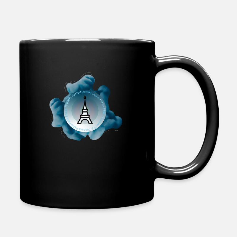 Parisliebhaber - Tasse einfarbig - Schwarz
