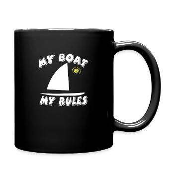 Sail - Full Colour Mug - black - Right