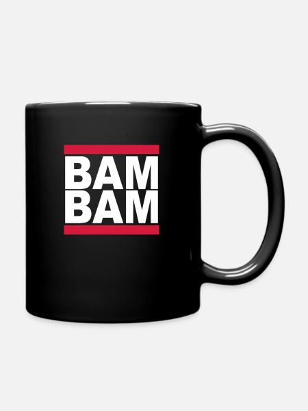 BAM BAM - Tasse einfarbig - Schwarz