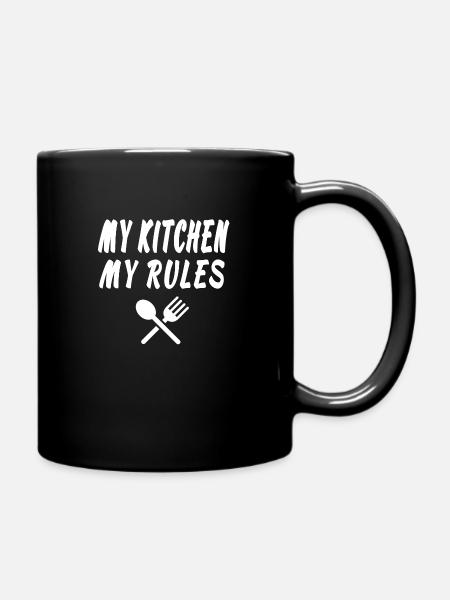Cuisine - Mug uni - noir