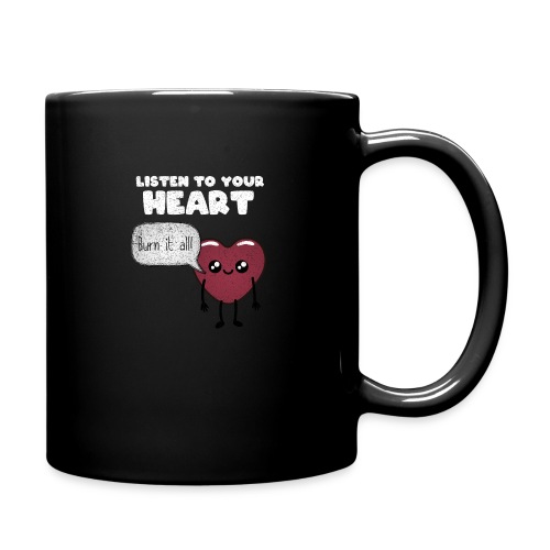 Listen to your heart - Full Colour Mug