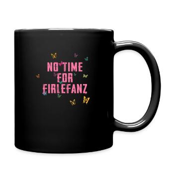 Dicton amusant - Pas de temps pour Firlefanz - Mug uni - noir - Droite