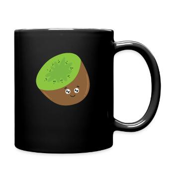 Kiwi - Mug uni - noir - Droite