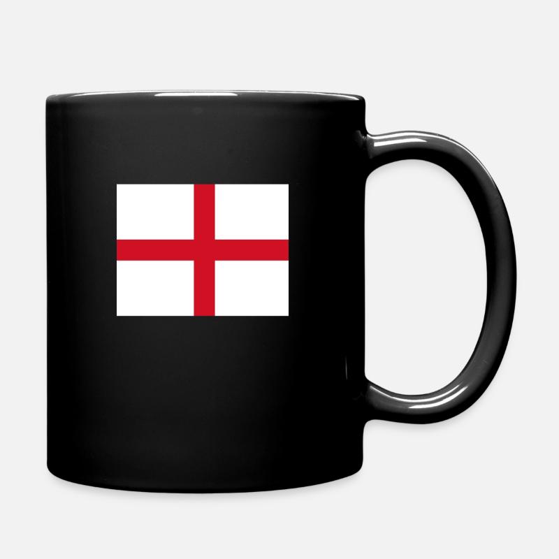 England - Full Colour Mug - black
