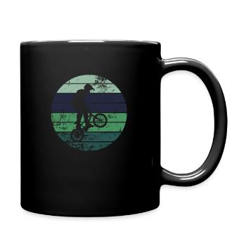 BMX - Tasse einfarbig - Schwarz - Rechts