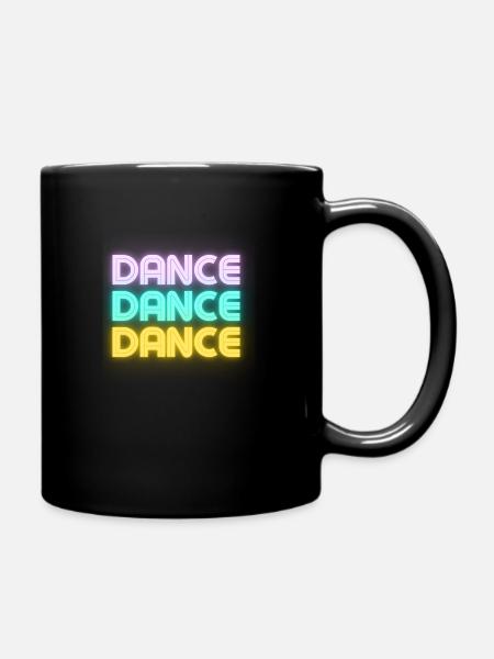 Danse Danse funky Danse colorée Ballet Aérobie Hanche - Mug uni - noir