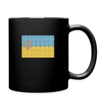 Ukraine - Full Colour Mug - black - Right