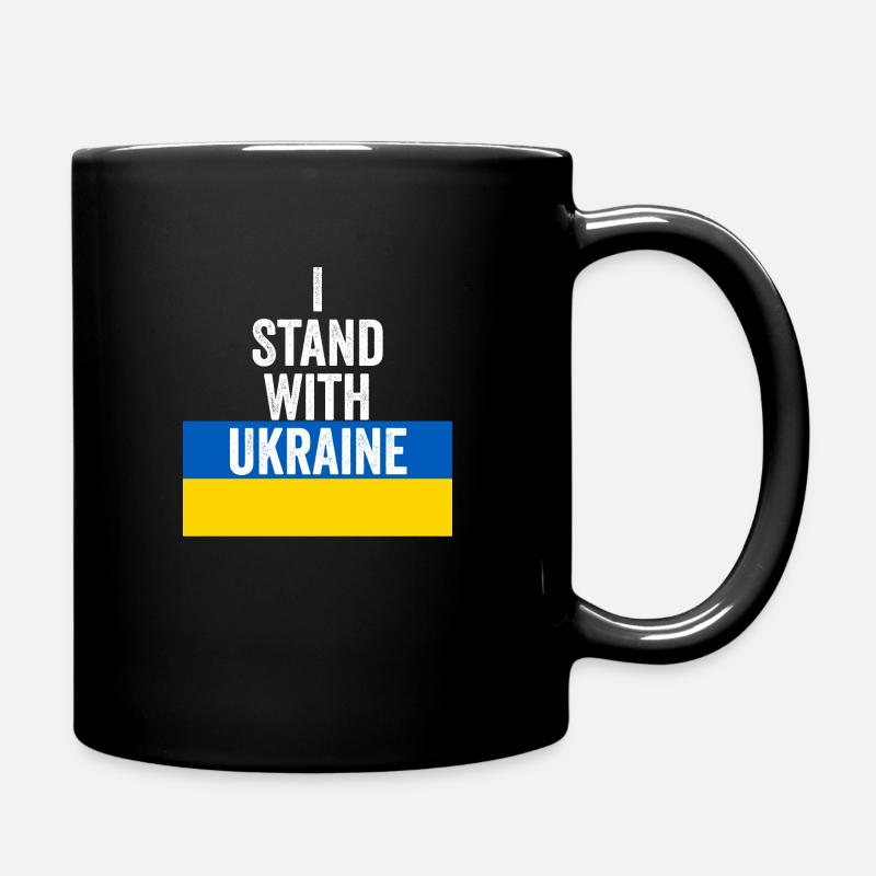 Ukraine - Full Colour Mug - black