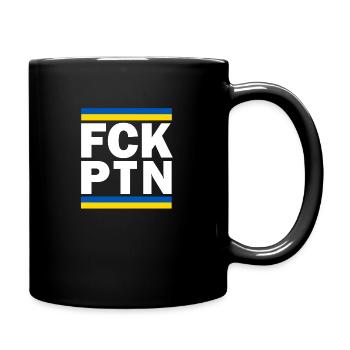 FCK PTN White - Full Colour Mug - black - Right